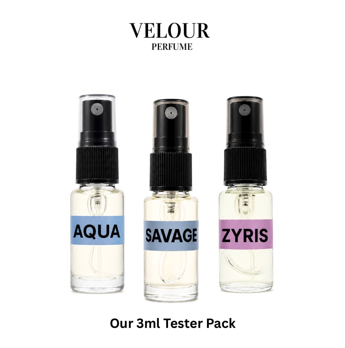 3ml Tester Pack - Velour Perfume