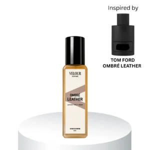 Ombré Leather perfume bottle by Velour Perfume