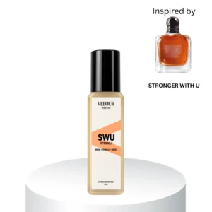 SWU Intensely perfume bottle by Velour Perfume